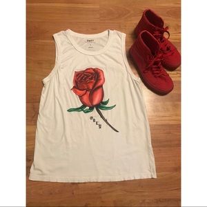 OBEY worldwide graphic muscle tank